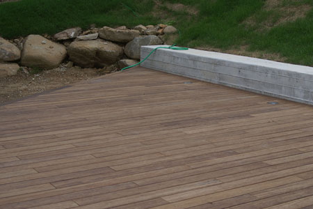 Bryn Mawr, Pennsylvania private residence featuring 1,100 square feet of dasso.XTR Fused Bamboo decking.