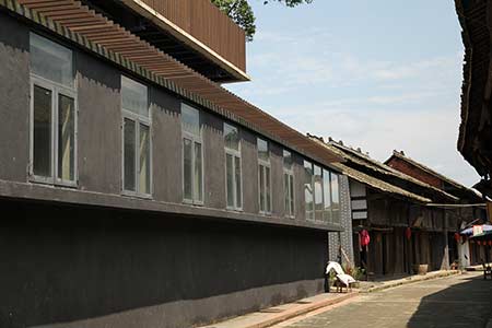 Xi'Lai Ancient Town in Chengdu, China