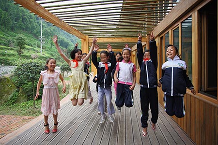 Children enjoying the park