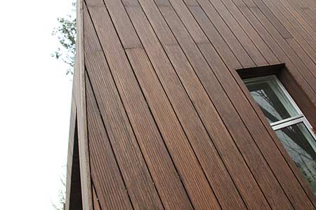 Closeup of dassoXTR siding 
